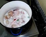 A picture of step 4 of Spicy and Creamy Tom Kha Gai (Thai Chicken Coconut Soup).