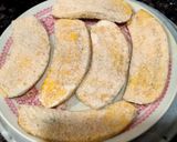 A picture of step 4 of Crispy Raw Banana Fritters made in Airfryer.