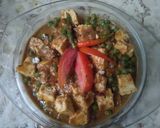 A picture of step 10 of Sahi matar paneer.