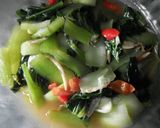 Foto langkah ke 4 dari resep Tumis sawi botol.