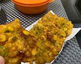 Foto langkah ke 4 dari resep Bakwan jagung udang.