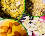A picture of step 1 of Kashmiri Anjeer halwa.