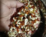A picture of step 1 of Healthy sprouts dry vegetables (vaida).