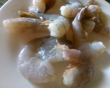 Foto del paso 1 de la receta: Espagueti con camarones