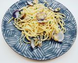 Une image de l'étape 7 de Linguines alle vongole.