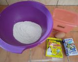 Foto langkah ke 1 dari resep Wool Roll Bread.