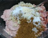 Hình bước làm 1 của món Nem nướng miếng