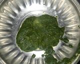 A picture of step 1 of Palak cheese balls.