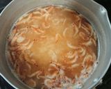 A picture of step 2 of Astonishing No.26! Sousui’s Sakura Shrimp Rice Porridge.