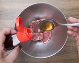 Foto langkah ke 2 dari resep Blackpepper Beef - Sapi Lada Hitam.