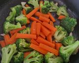 Foto del paso 2 de la receta Wok de verduras con pavo y un toque a cacahuete 🥜