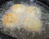 A picture of step 4 of Dried Cranberries stuffed Farali Pattice. (Vrat Special).