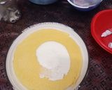 A picture of step 6 of Eid cake.