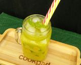A picture of step 5 of Raw Mango Drink🥭🍃🍸.