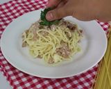 Foto langkah ke 13 dari resep Spaghetti Carbonara Super Simple Bahan Sederhana.