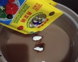 Foto langkah ke 1 dari resep Chocolate Pudding with Creamy Vla.