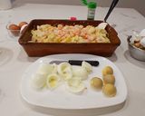Foto del paso 3 de la receta: Ensalada de Patata, Langostinos y Endivias