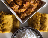 Foto del paso 14 de la receta: Roti jala con pollo al curry y arroz largo
