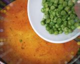 A picture of step 8 of Green peas curry.
