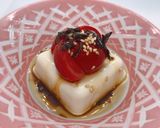 A picture of step 1 of Chilled Tofu with Tomato and Shio Kombu – Great as an Appetizer.
