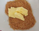 A picture of step 2 of Kunafeh.