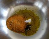 A picture of step 3 of Green Chilli Pickle.