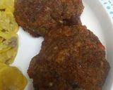 A picture of step 9 of Beef Cake.