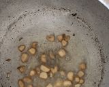 A picture of step 2 of Methi malai mutter.