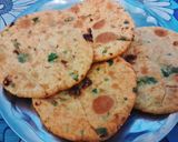 A picture of step 5 of Paneer, cheesy methi kachori.