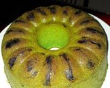 Foto langkah ke 5 dari resep Cake Pandan Kurma Magic Com.