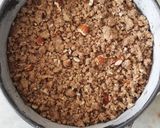 A picture of step 5 of Streusel coffee cake.
