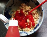 A picture of step 3 of Oatmeal Omurice-Style.