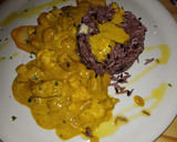 Foto del paso 10 de la receta: Pollo Gram Masala con Arroz negro Basmati y panadera