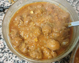 Foto del paso 5 de la receta: Albóndigas en salsa de tomate y cebolla