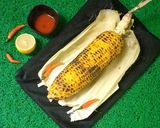 A picture of step 3 of Roasted corn masti.