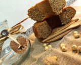 Foto del paso 5 de la receta: Bizcocho integral de yogurt, avellanas,coco y nueces🍰