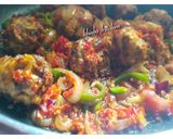 Egg and meat ballmatakin girki6 hoto