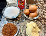 Foto del paso 1 de la receta: Pastel de café y chocolate “sin gluten”