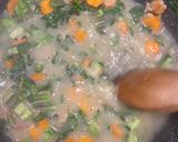 A picture of step 3 of Creamy broccoli and cheddar soup.