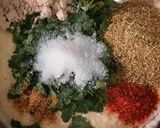 A picture of step 2 of Moong dal chilla.