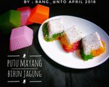 Foto langkah ke 6 dari resep Putu Mayang Bihun Jagung Rainbow (Versi Santan).