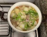 รูปขั้นตอนการทำที่ 5 ของ ซุปไก่ใส่มันฝรั่ง