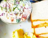 A picture of step 3 of Malai sandwich.