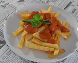 Foto del paso 4 de la receta: Patatas fritas con tomate casero