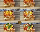 A picture of step 3 of Triple Layer Pizza Sandwich In Airfryer.