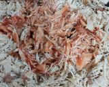 A picture of step 2 of Buffalo chicken dip.