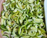 A picture of step 1 of Spiny gourd (kantola) curry.