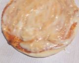 A picture of step 6 of Pizza with shawarma bread and without cheese.