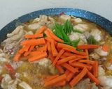 Foto langkah ke 4 dari resep Ayam masak daun melinjo.