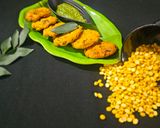 A picture of step 4 of Parripu vada (kerala snacks).